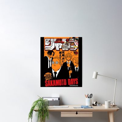 Sakamoto Days Orange Poster Official Sakamoto Days Merch