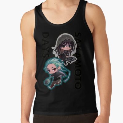 Sakamoto Days Tank Top Official Sakamoto Days Merch