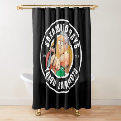 Sakamoto Days Shower Curtain Official Sakamoto Days Merch