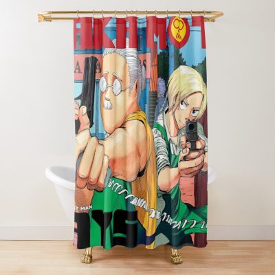 Sakamoto Days Shower Curtain Official Sakamoto Days Merch