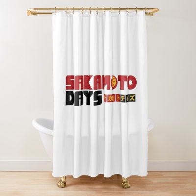 Sakamoto Days Shower Curtain Official Sakamoto Days Merch